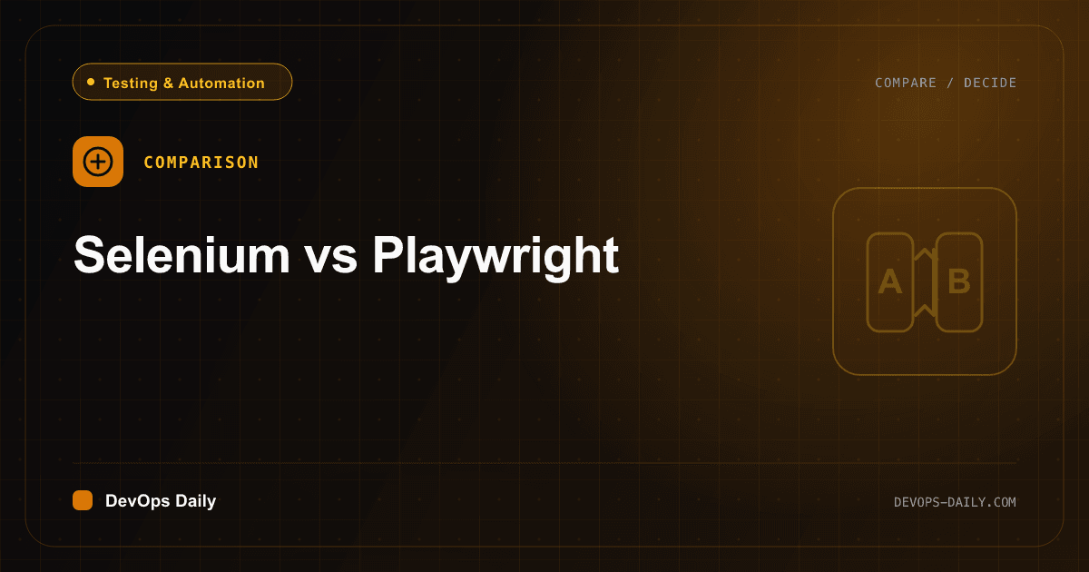 Selenium vs Playwright