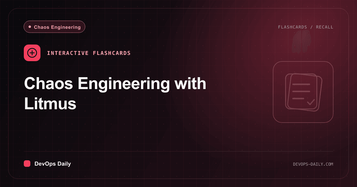 Chaos Engineering with Litmus
