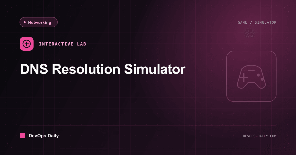 DNS Resolution Simulator