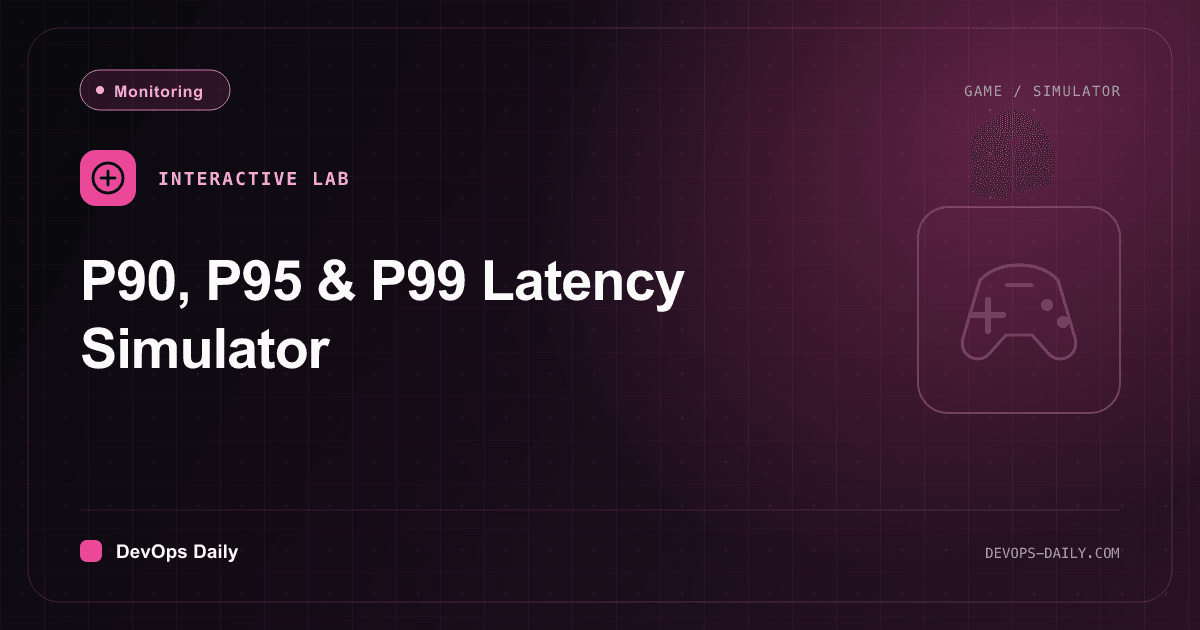 P90, P95 & P99 Latency Simulator