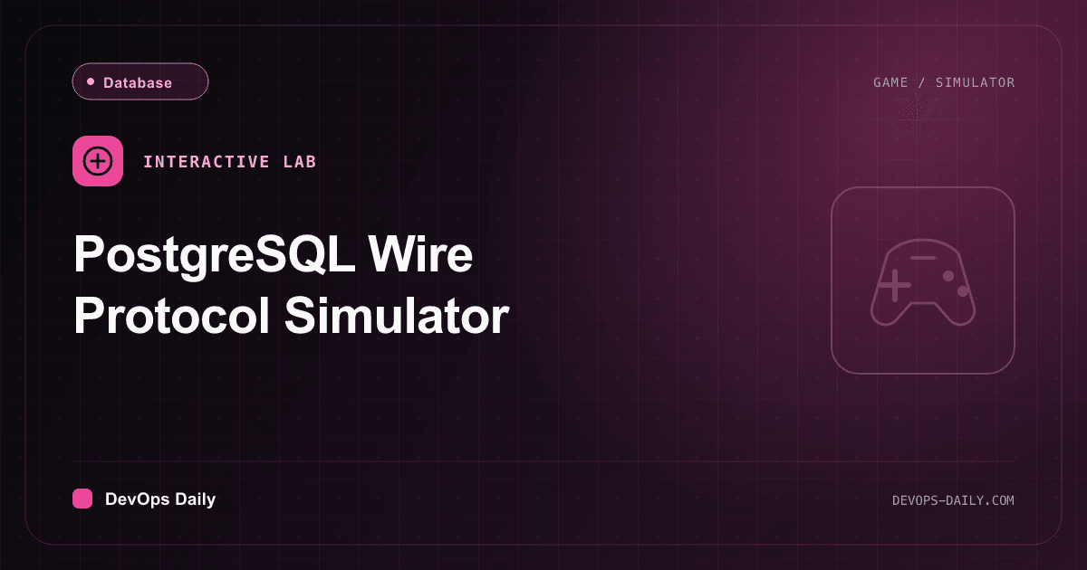 PostgreSQL Wire Protocol Simulator